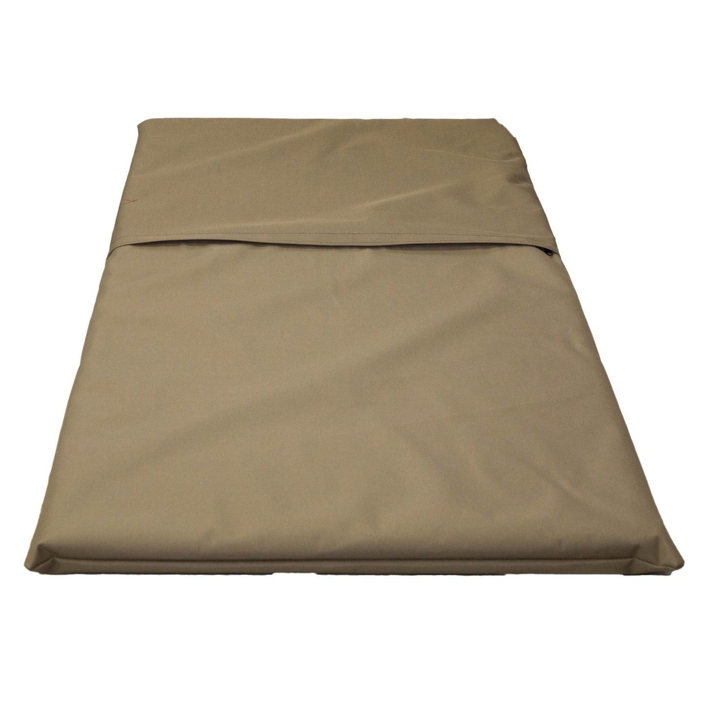 Chew proof dog crate pad with waterproof protection - durable brown pad for crate training