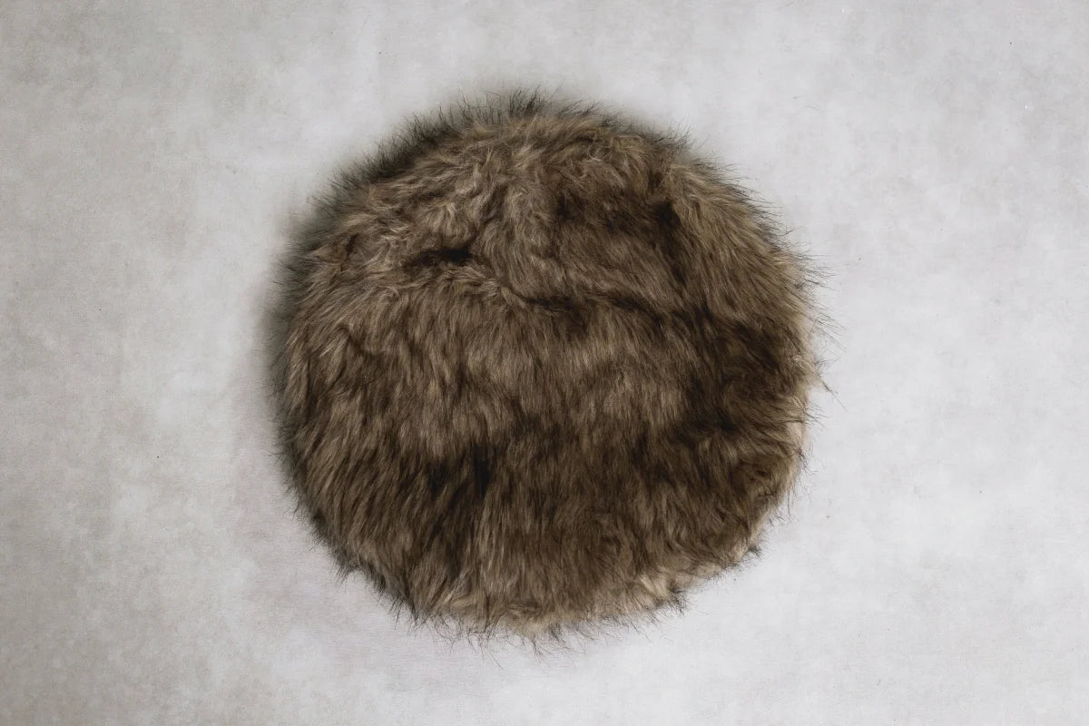 Brown colored pet cushion