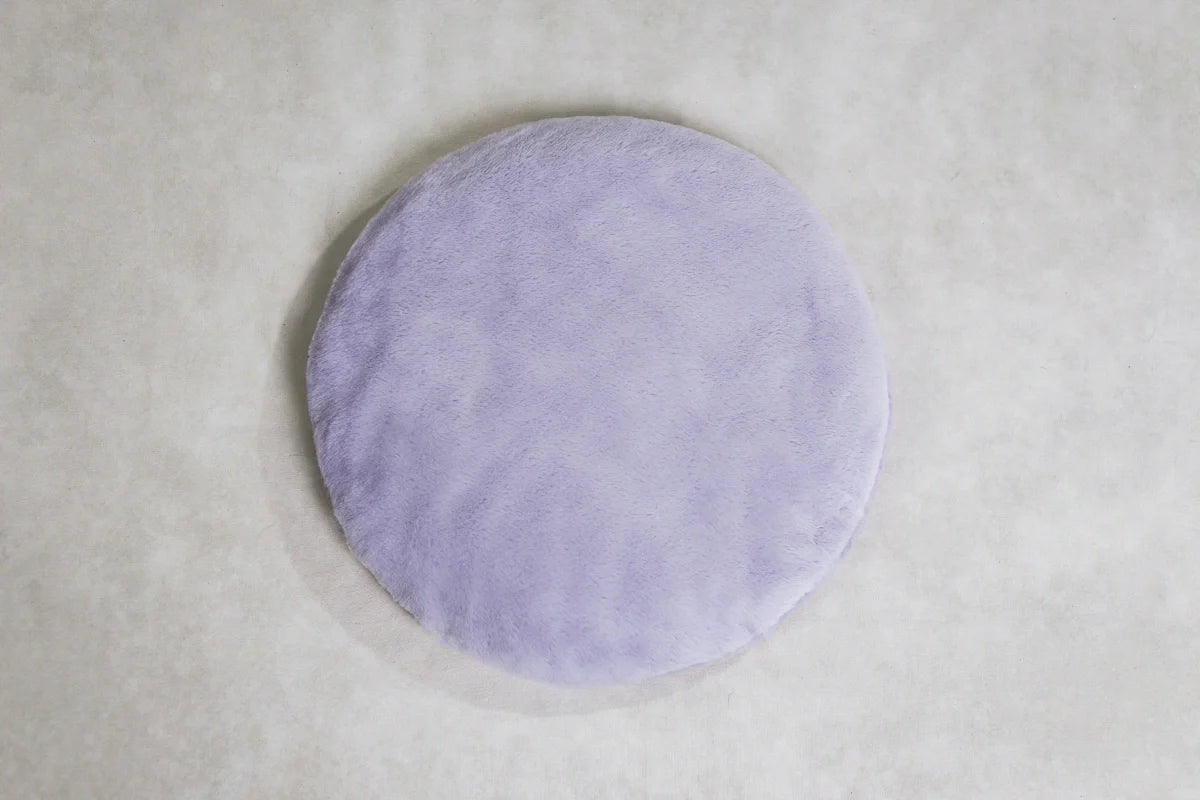 Lilac colored pet pillow