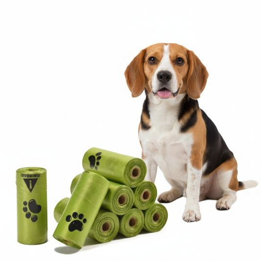 Biodegradable dog poop bags eco-friendly pet waste bags on rolls