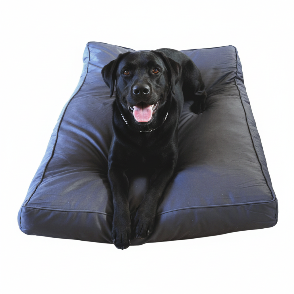 XXL chew proof dog bed with memory foam - perfect for Great Danes and giant breeds

