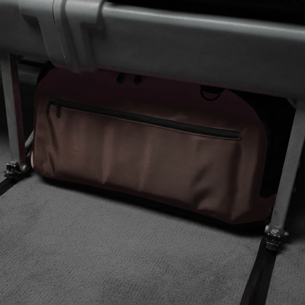 Pet carrier mesh panel detail - superior ventilation design for comfortable pet travel
